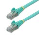 StarTech.com NLAQ-1M-CAT6A-PATCH cable de red Color aguamarina S/FTP (S-STP)